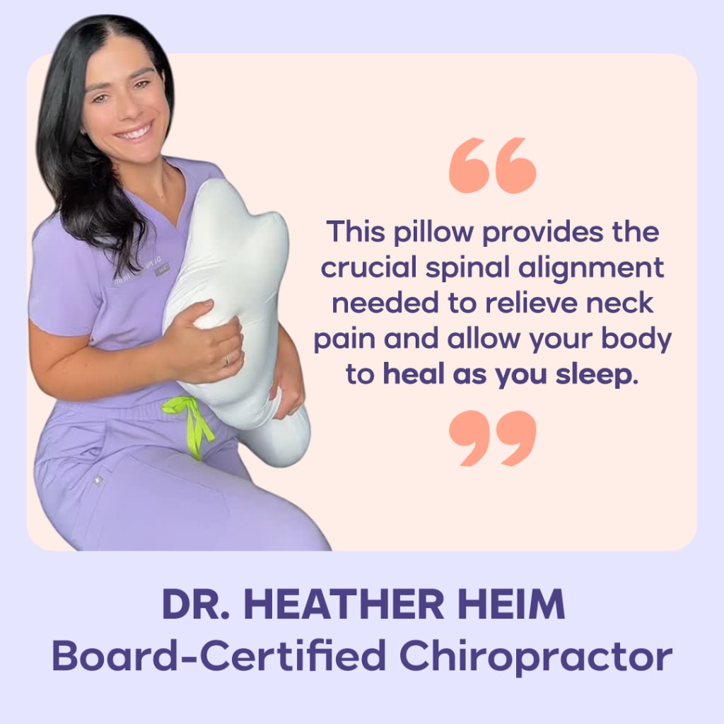 Cloud Align Pillow, Ergonomic Zero-Pressure Soft Memory Foam Pillow for Neck Pain Relief